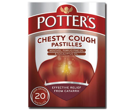 Potters Mucus Cough Pastilles – 20 Pastilles – Direct 2 Chemist